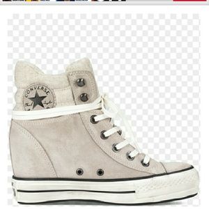 Converse Wedge Platform Shoes Size 7